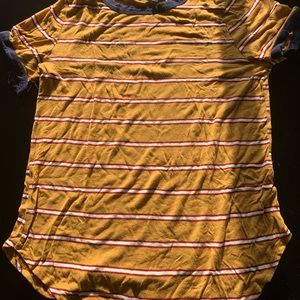 Woman’s Medium Striped Shirt